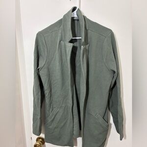 Matty M Sage Green Knit Cardigan Size L